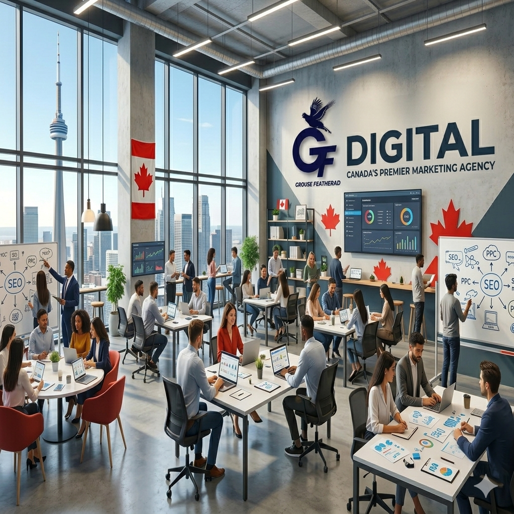grousefeather Digital Marketing Agency Toronto - Mastering the Digital Frontier